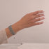 Chamäleon-Links | Deluxe Kismet Armband | Weiß x Einhorn Silber